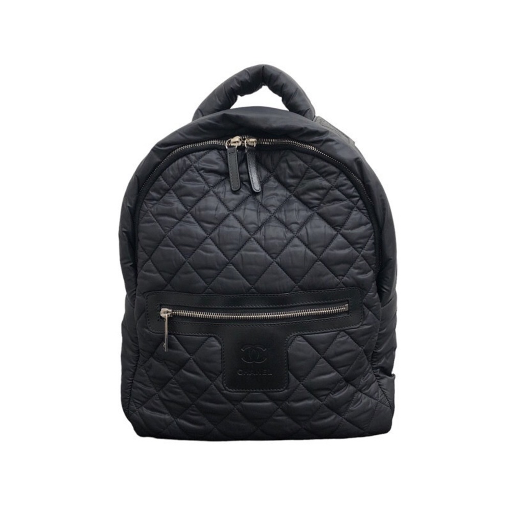 Chanel Coco Cocoon Bag Pack Nylon Backpack Daypack